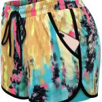 Blevonh Womens 2 in1 Running Athletic Workout Yoga Shorts with Pockets S-XXXL
